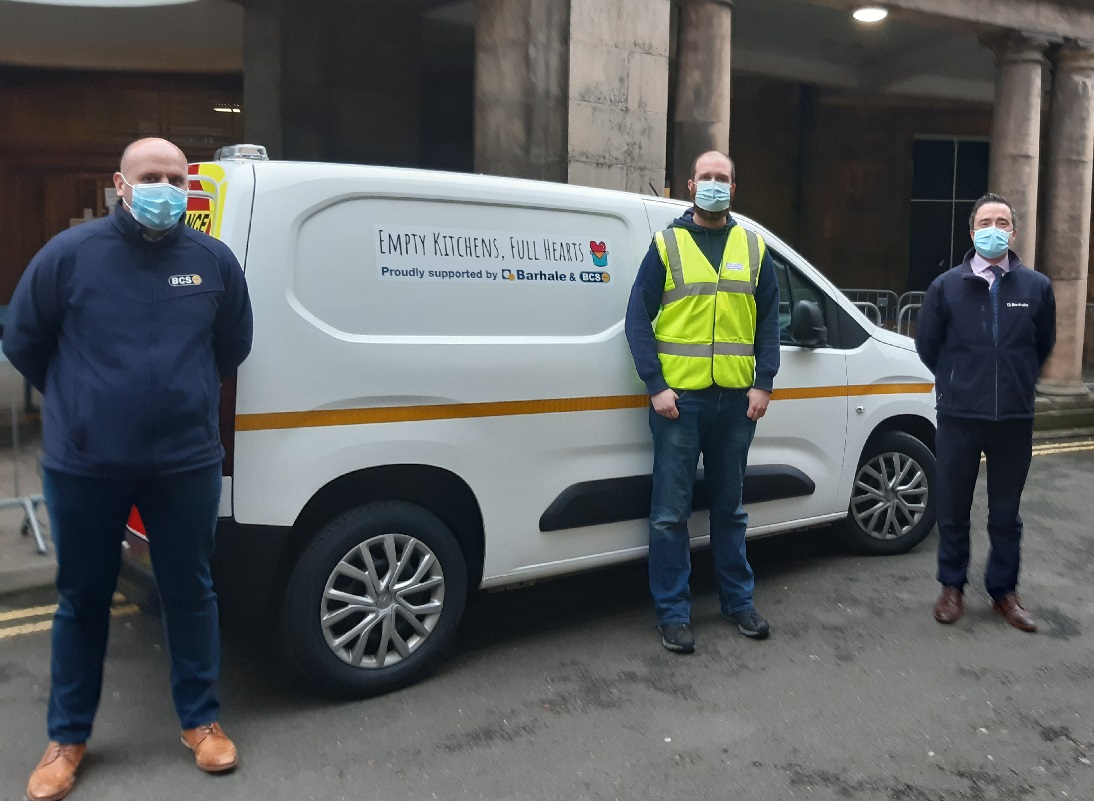 Barhale In The Van Guard Of Help For Edinburgh Charity Barhale